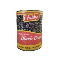 Geddys Black Bean 400g 24cs