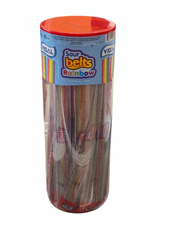 Bottle Sour Belts Rainbow 80bt