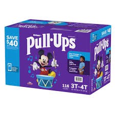 Box Huggies Pull Up Boy 3t-4t