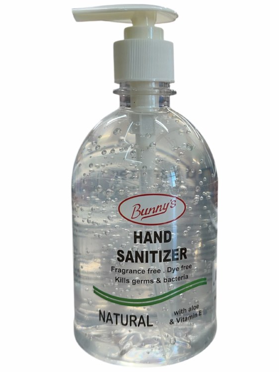 Bunnys Hand Sanitizer 500ml 24