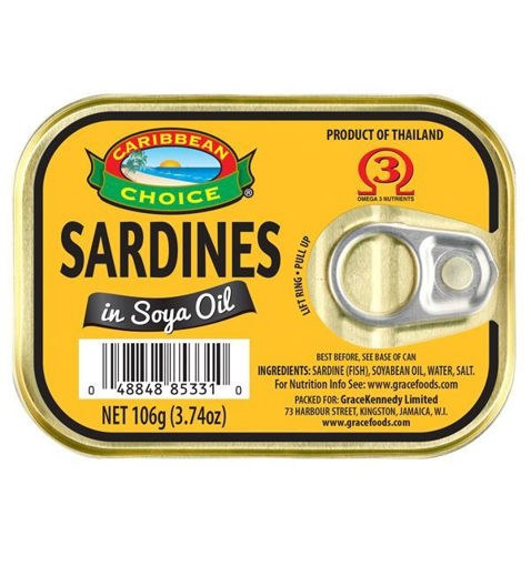 Carib/dream Sardines 106g 24cs