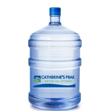 EMPTY CATHERINE PEAK WATER 5GAL WITH BOTTLE