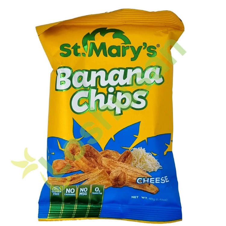 St.Mary Banana Chip Cheese 40g