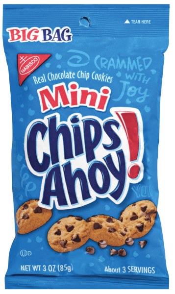 Chip Ahoy Mini 85g 12cs