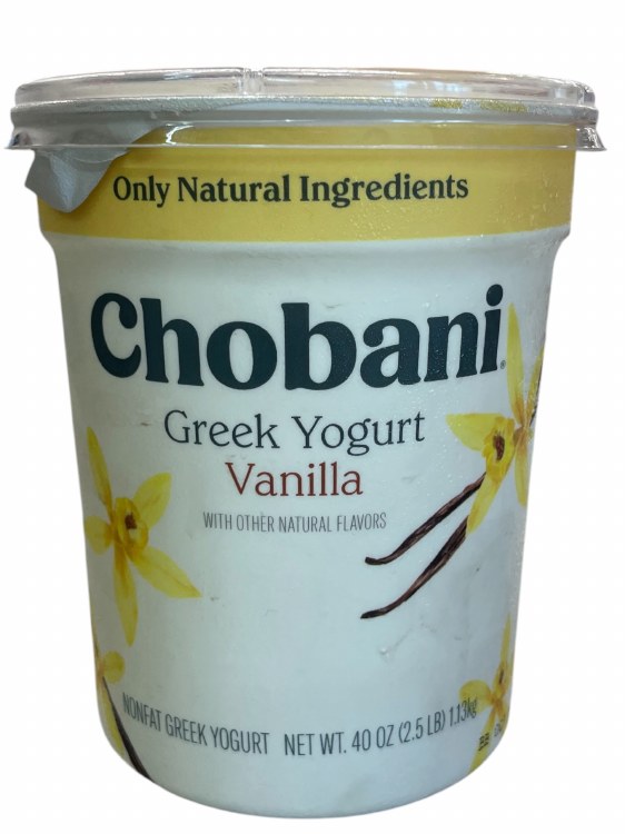 Chobani Vanilla Yogurt 1.13kg