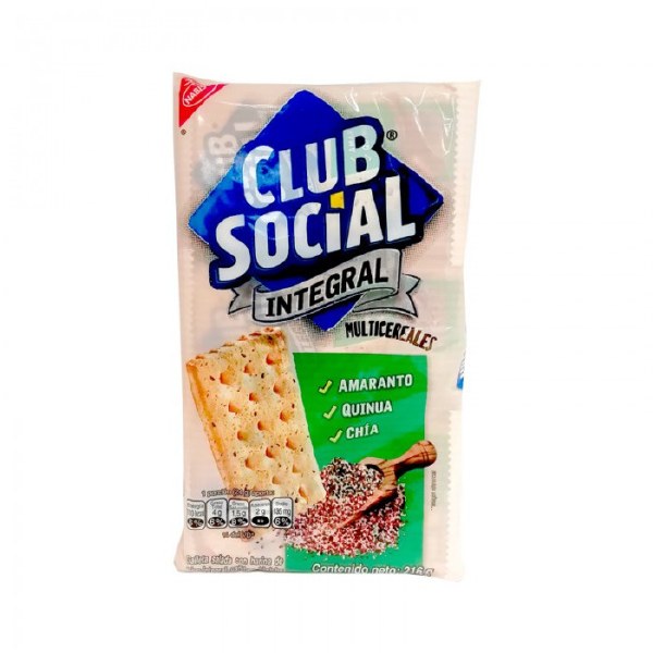 Club Social M/grain 216g (24cs