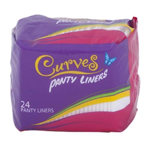 Curves Panty Linners 24pk/30cs