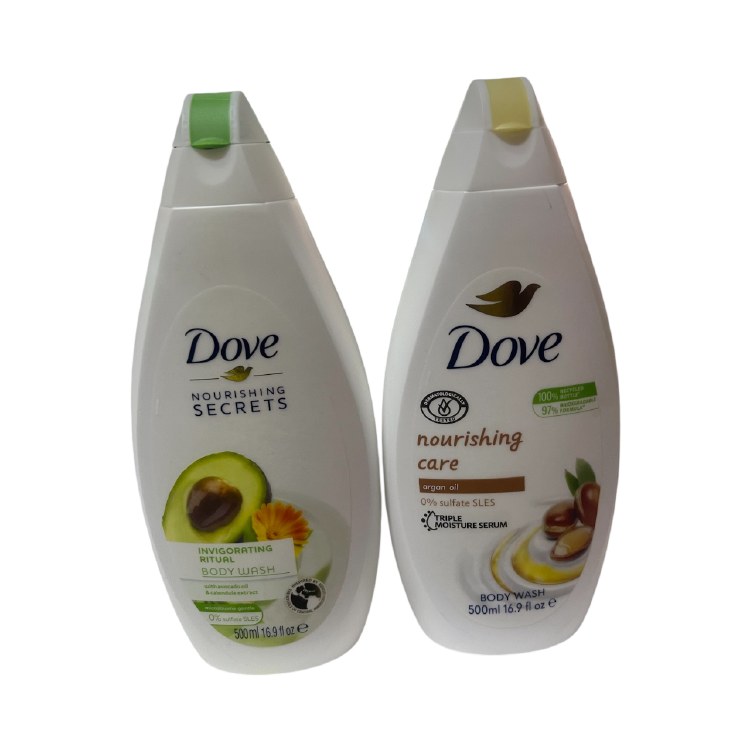 Dove Men B/wash Ass 500ml