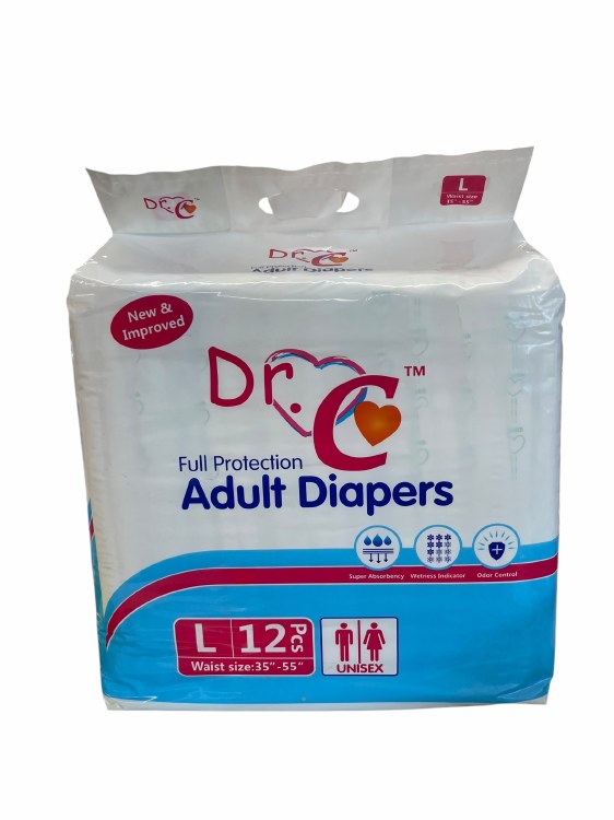 Dr  Adult Diapers  L  6cs