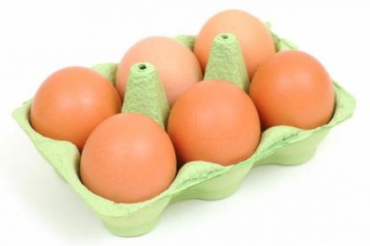 Eggs 1/2 Doz  (60cs)