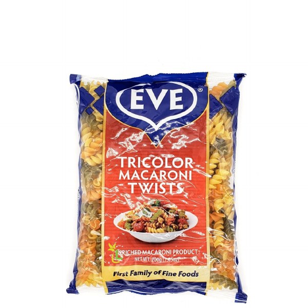 Eve Tri-color Twists 200g 35cs