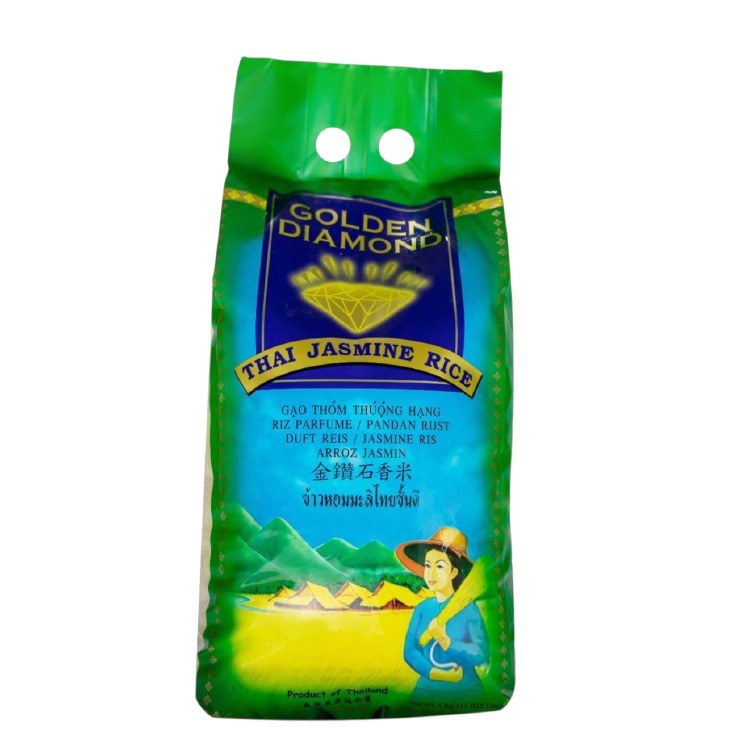 Jasmine Rice 5kg Gold Diamond