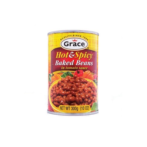 Grace Bake Bean Spicy 300g48cs