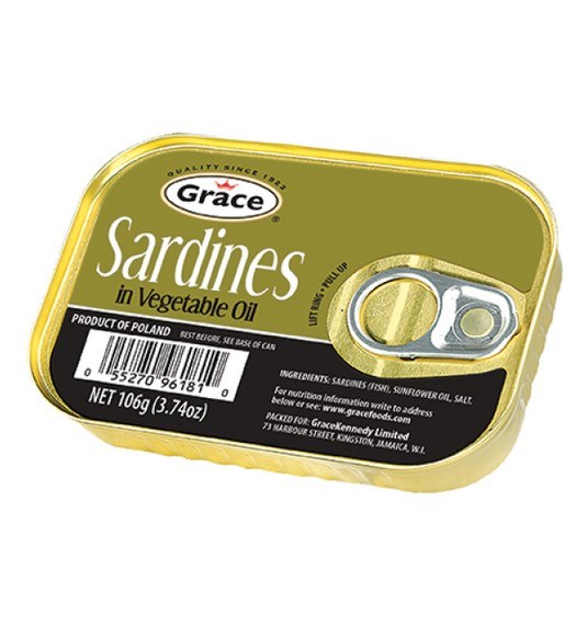 Grace Sardine Ass 106g (50cs)