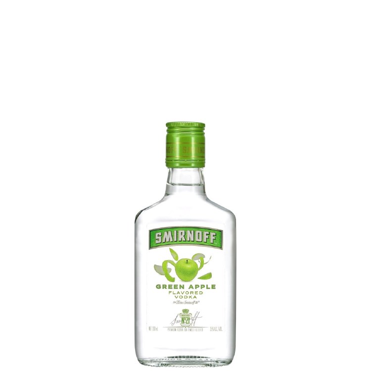 Flask Green Vodka 200ml (48cs)
