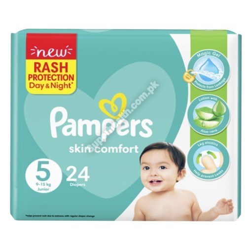 Green Pk Pamper #5/24pk (4cs)