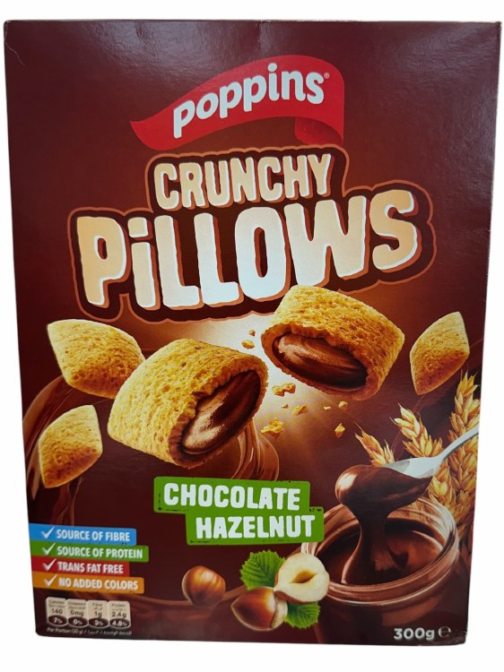 Poppins Chocolate H/nut 300g