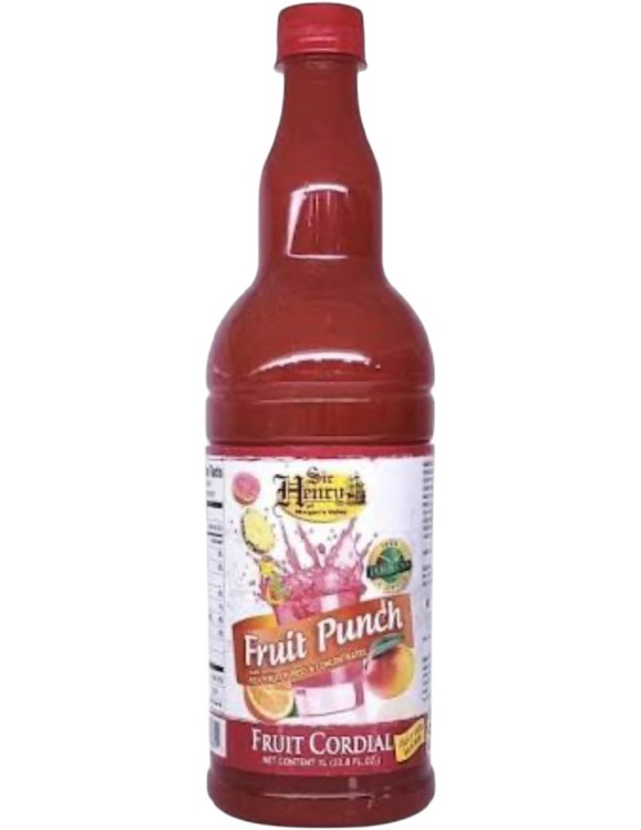 Henryfruit Punch 1l Syrup 12cs