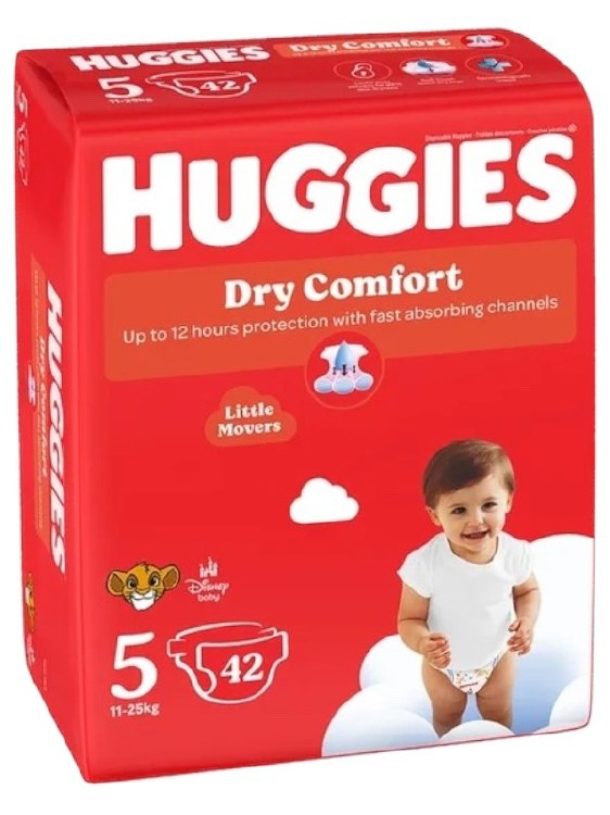 Huggies #5 Pack (2cs)