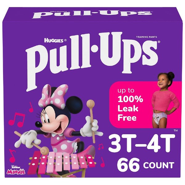Huggies Purple Pk Pu 3-4t Girl