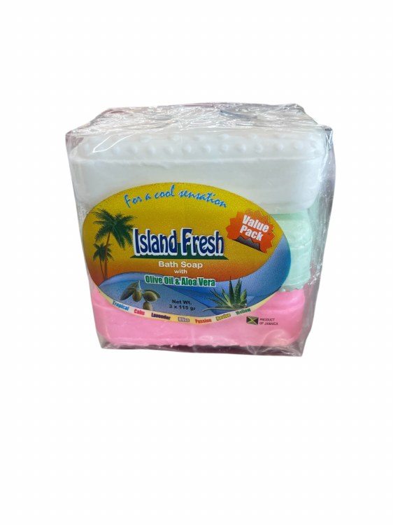Island Fresh  Soap 3pk 30cs