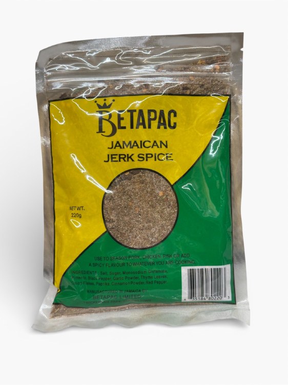 Betapac Jerk Spice 220g 24cs