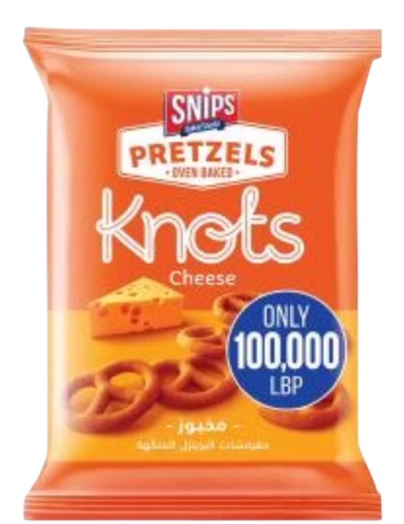 Snips Pretzels Cheese 60g
