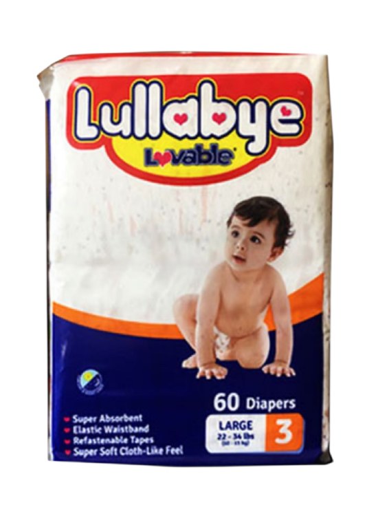 Lullabye Lg 60pk(3cs)
