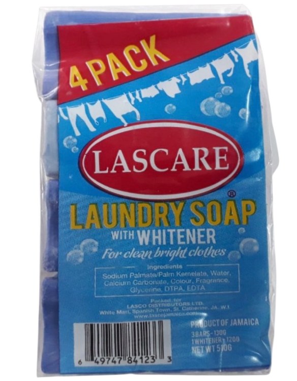 Lascare Laundry Soap 4pk