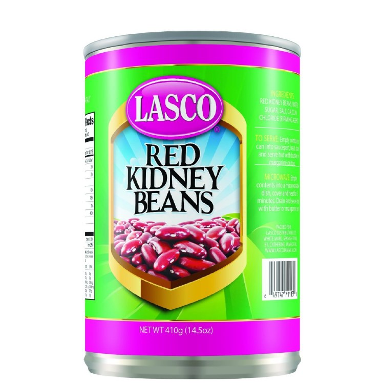 Lasco Red Kidne Bean 410g 24cs