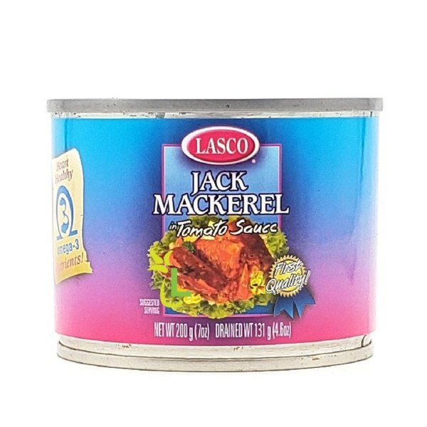 Lasco Jack Mackerel 7oz (48cs)