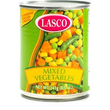 Lasco Mix Veg Sml 241g (24cs)