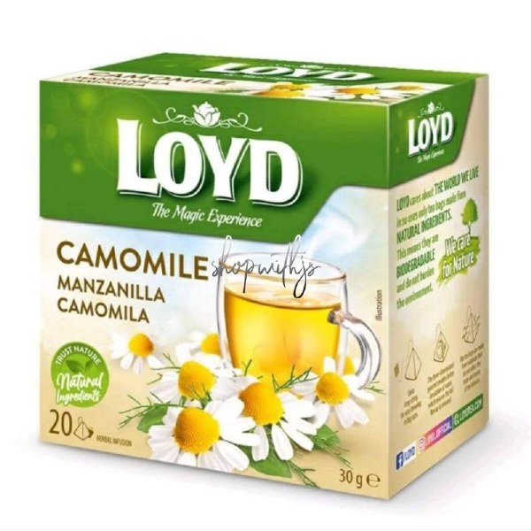 Loyd Camomile Tea 20pk 10cs