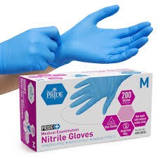 Nitrile Gloves Med  12cs 100pk
