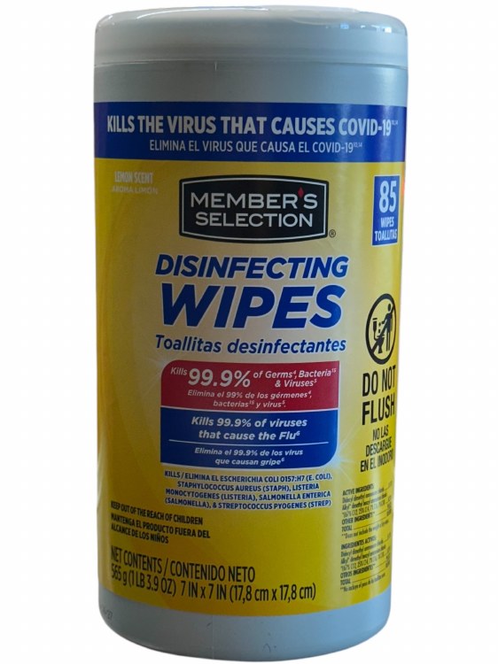 Member Disinfecting Wipes