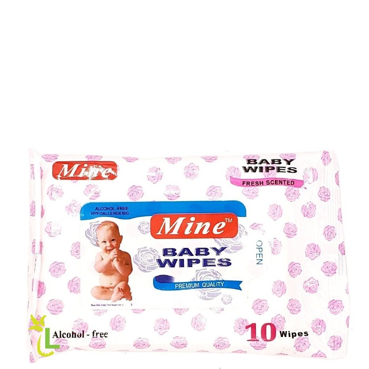 Mine Wipes Sml 10pk (24cs)