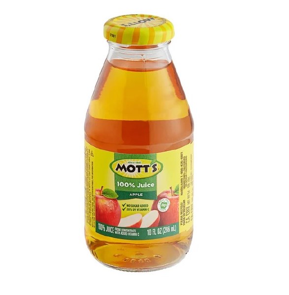 Motts Apple Juice 296ml (24cs)