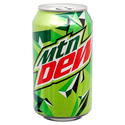 Mountain Dew Can 12oz 12cs