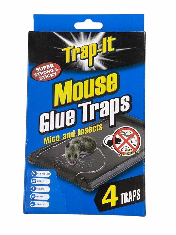 Mouse Glue Trap 4pk