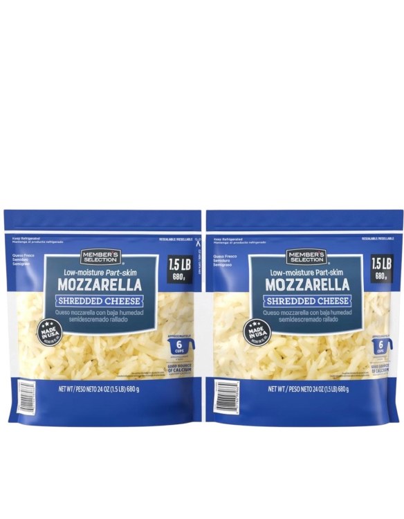 Mozzarella Shred Cheese 680g