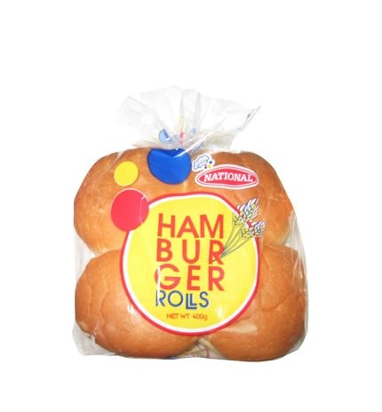 National Burger Bread 400g