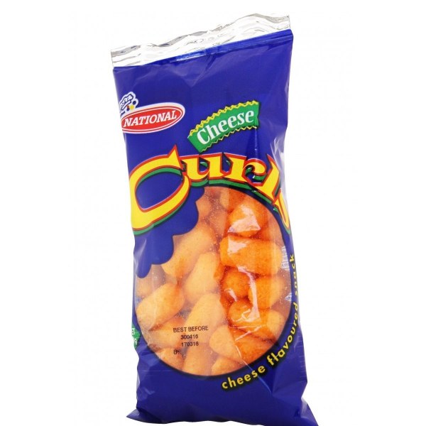 National Cheese Curls 30g