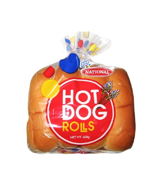 National Hot Dog Roll 400g
