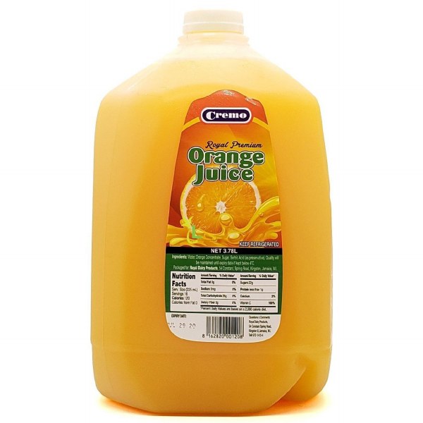 Naturalle 1gal Cremo Juice