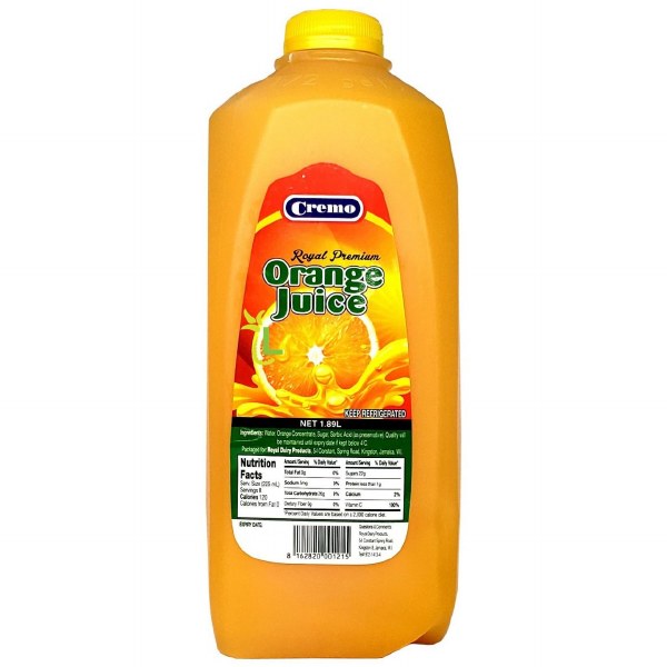 Naturalle Cremo Juice 1.89lt