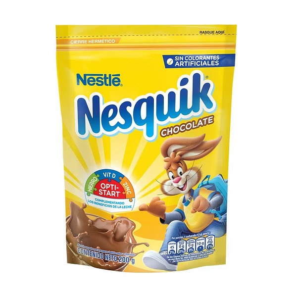 Nesquik Chocolat Mix 200g 24cs