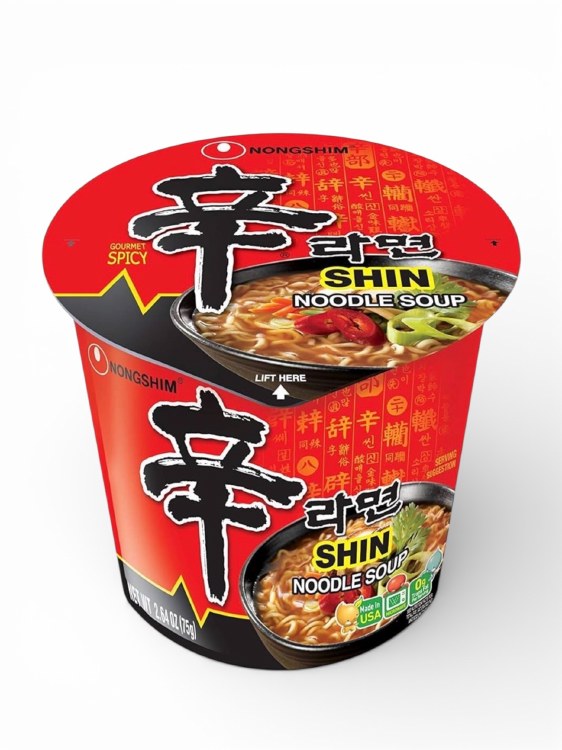 Nongshim Cup Ramen 75g 6cs
