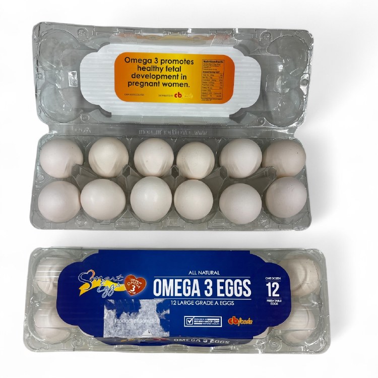 Eggs 1 Doz Omega 30cs