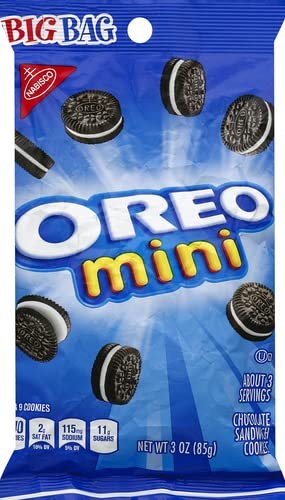 Oreo Mini 85gm Bag 12cs
