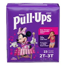 Purple Pk Hug Girl 2t-3t 23pk